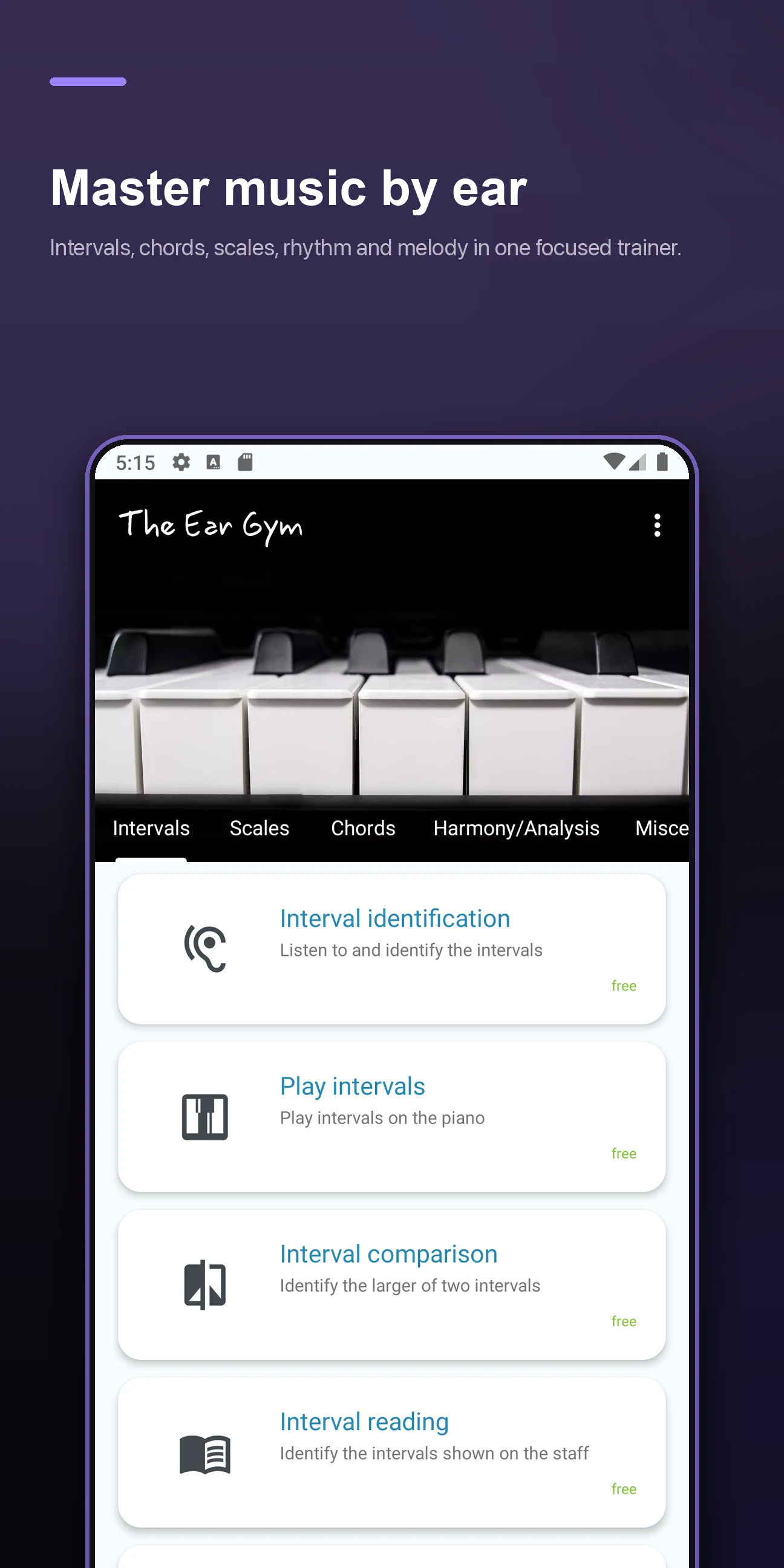 Ear Gym: Ear Training & Theory screenshot