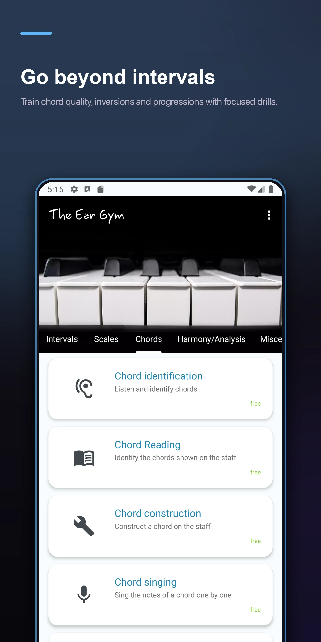 Ear Gym: Ear Training & Theory screenshot